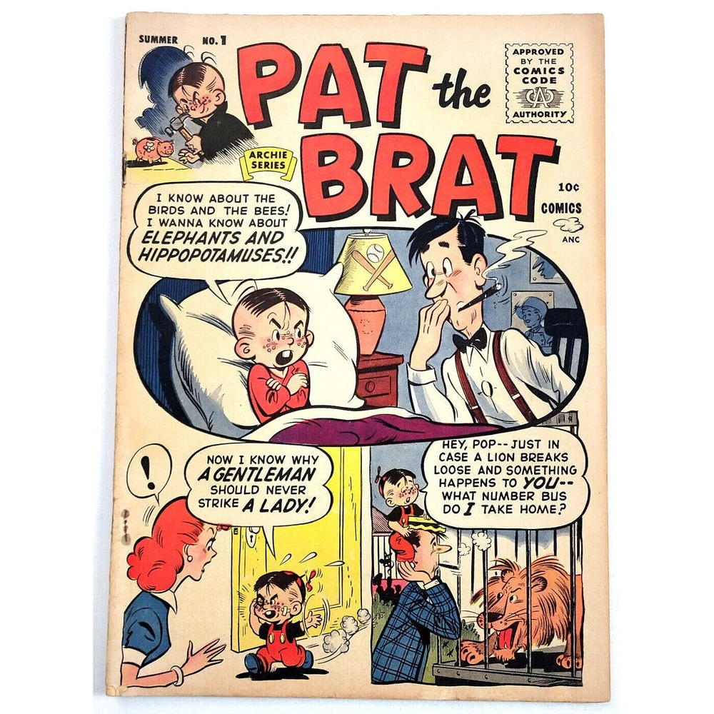 PAT THE BRAT # 1 (1955) - ARCHIE SERIES COMICS